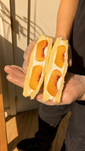 Peach Fruit Sandwich