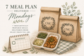 7 Meal Weekly Plan - Monday Delivery