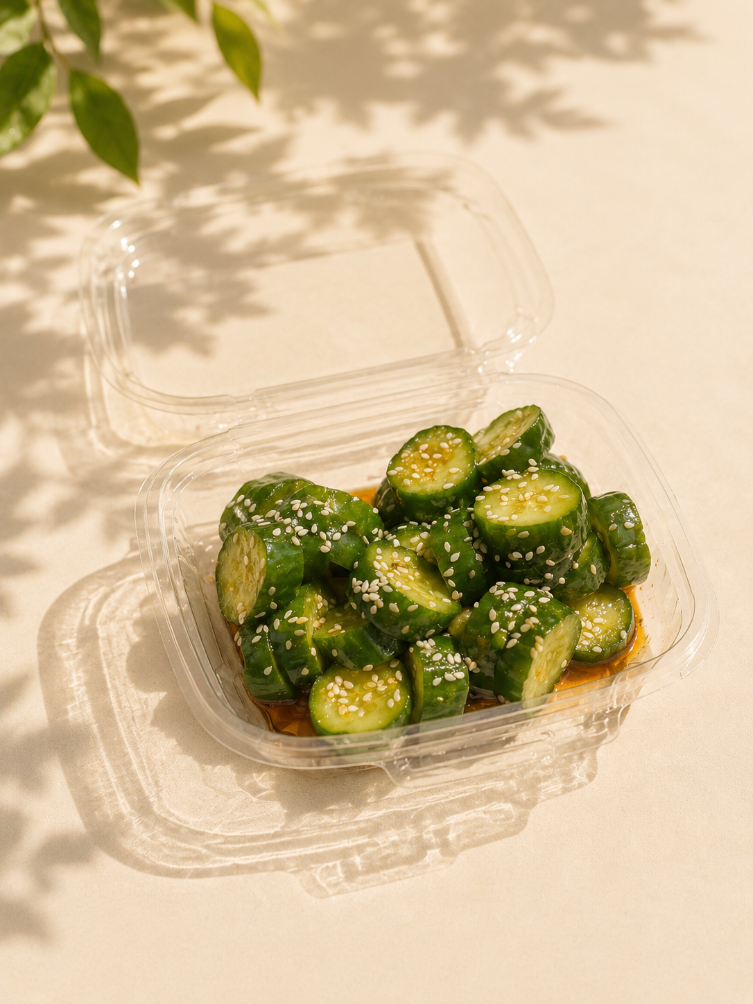 Crunchy Sesame Cucumber Salad